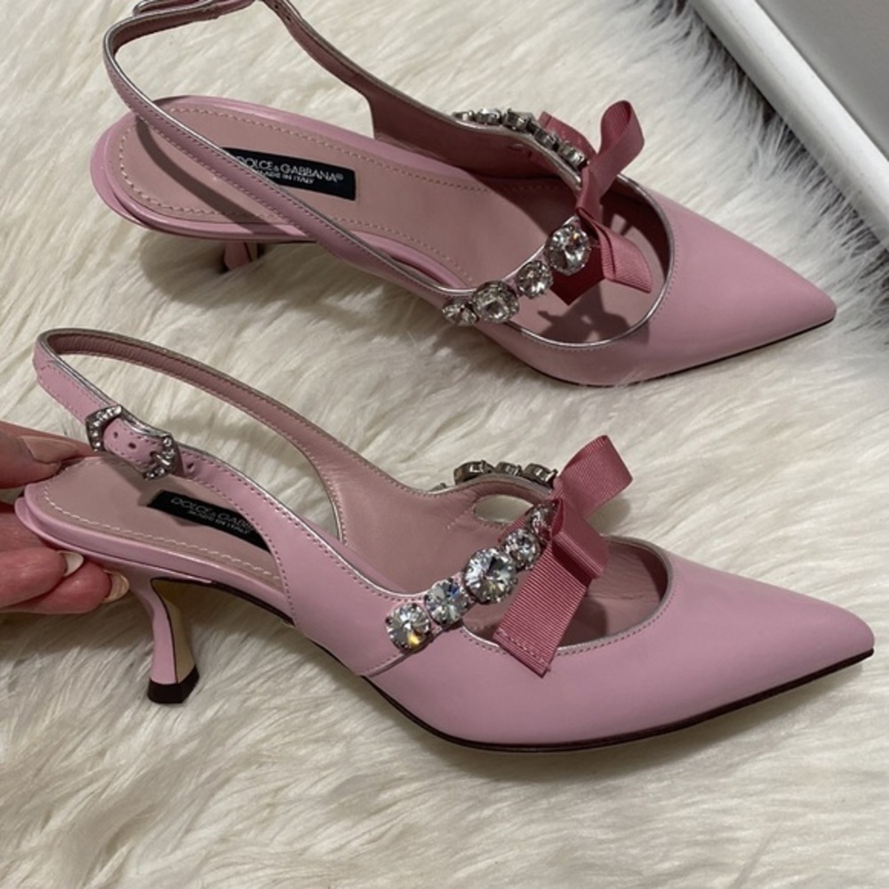 New Dolce & Gabbana‎ Lori Slingback pumps size 36EU - Picture 10 of 14